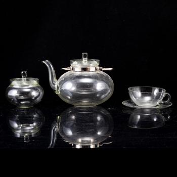 Ladislav Sutnar, tea set, 3 parts,  ”PALEX”, for Kavalier, Tjeckoslovakia, 1930's.