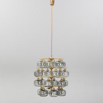 A mid 20th century ceiling lamp by Holger Johansson Westal, Bankeryd.