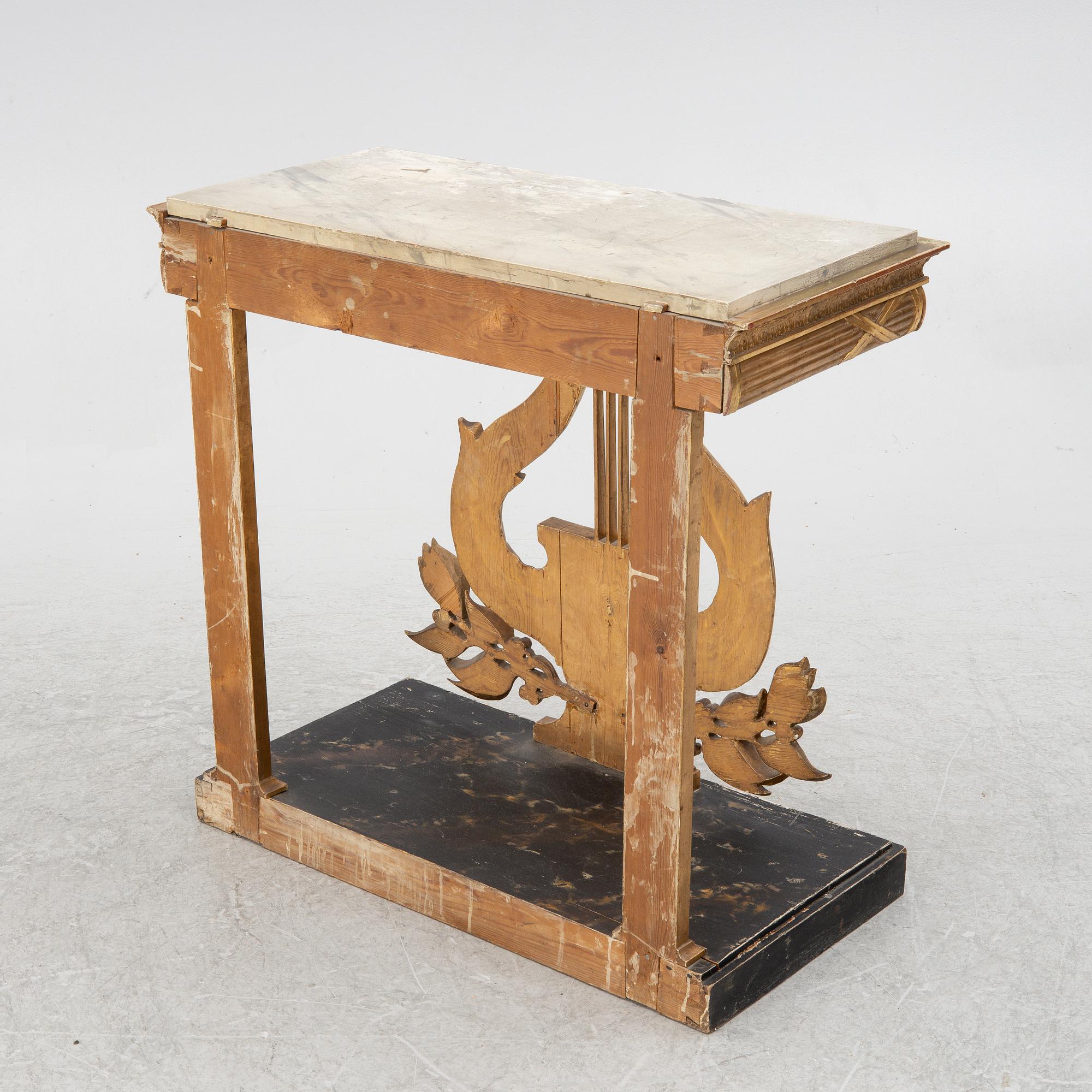 Konsolbord, 1800-talets första hälft. Empire.