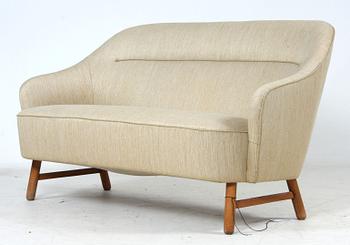 SOFFA SAMT FÅTÖLJ, 1950-tal.