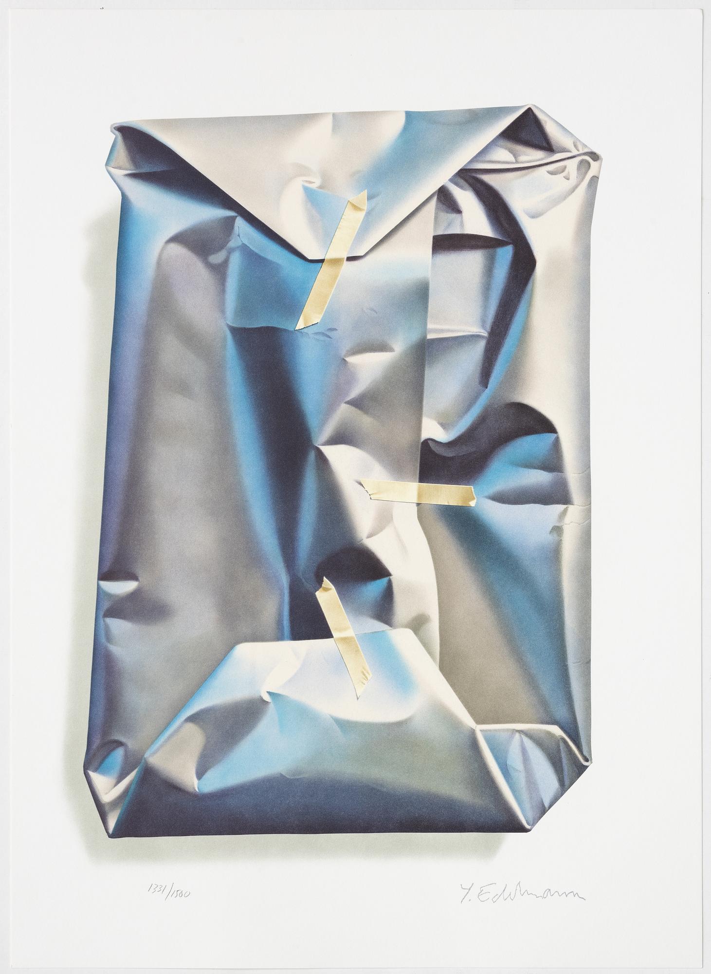 Yrjö Edelmann, "Packed blue and grey heaven".