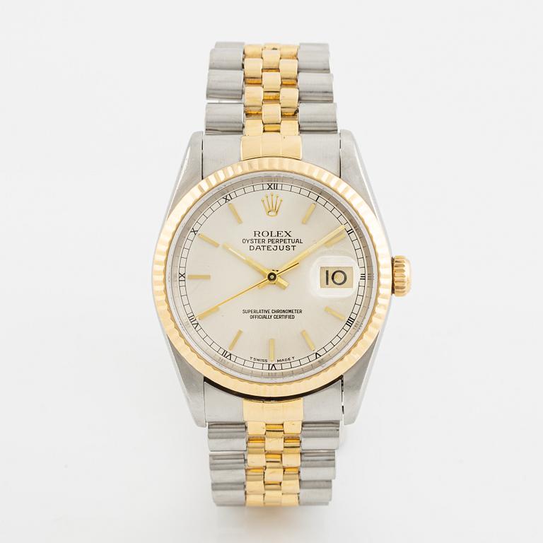 Rolex, Oyster Perpetual, Datejust, wristwatch, 36 mm.