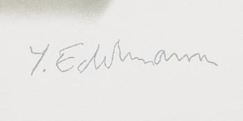 Yrjö Edelmann, "Packed blue and grey heaven".