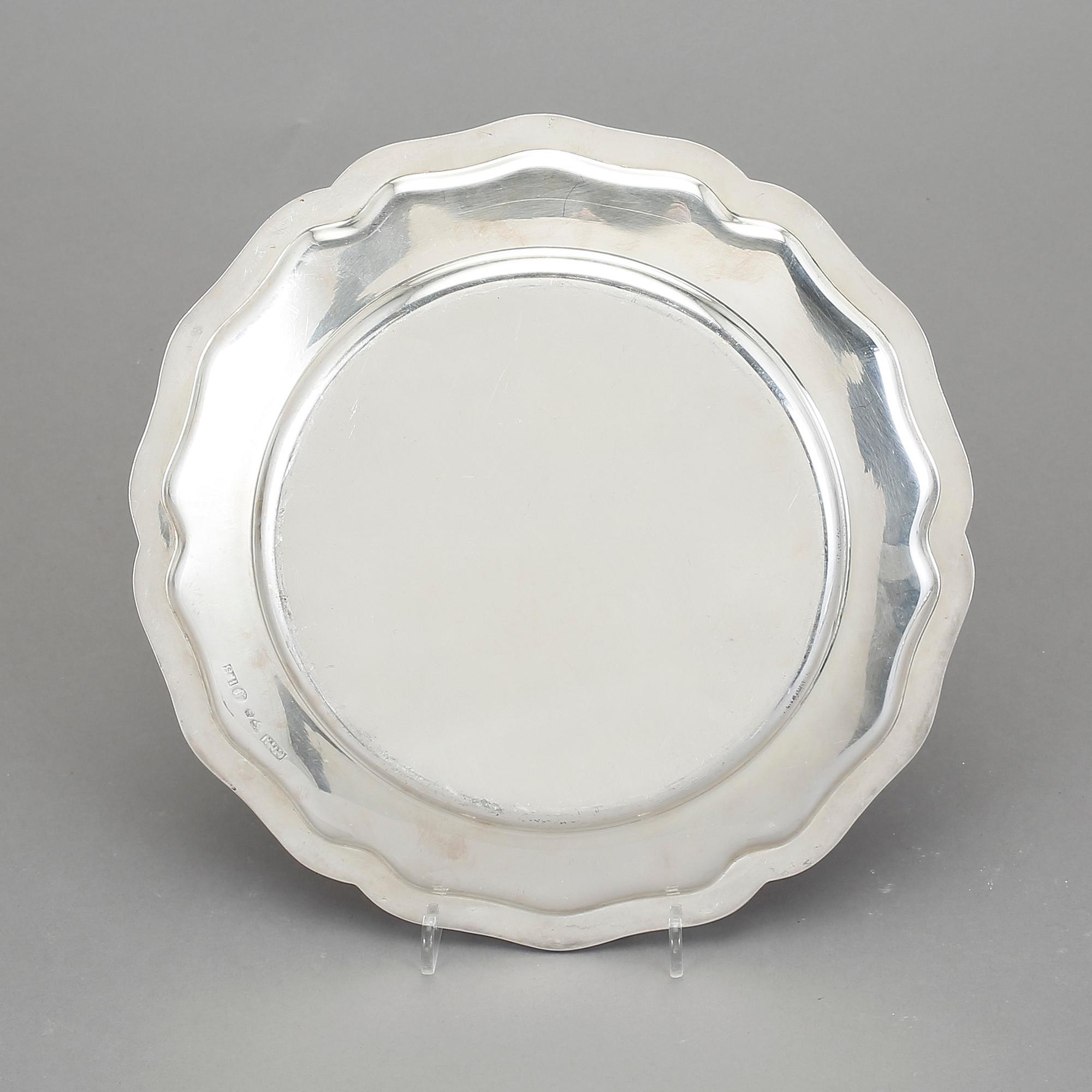 FAT, silver, CG Hallberg, Stockholm 1934. Ca 375 gram.