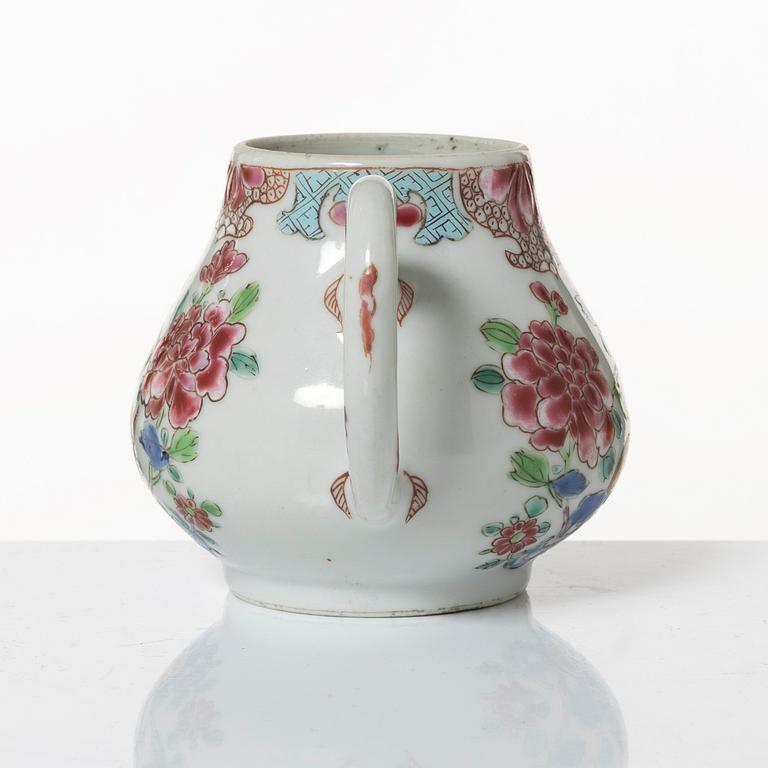 Kanna, kompaniporslin, Kina, Qingdynastin, 1700-tal.