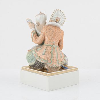 Gerhard Henning, a porcelain figurine, 'Eventyr nr 1', Royal Copenhagen, Denmark, 1920's.