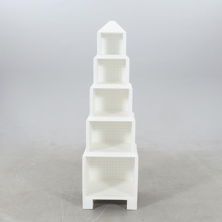 Oiva Toikka, bokhylla "Downtown" för Me to  Magis 2000-tal.