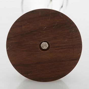 Tapio Wirkkala, vas, sterlingsilver och palisander, TW 228, "Liekki" (Flamma), Kultakeskus, Tavastehus.