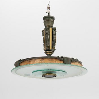 Ceiling lamp, Swedish Modern, 1920s/1930s.