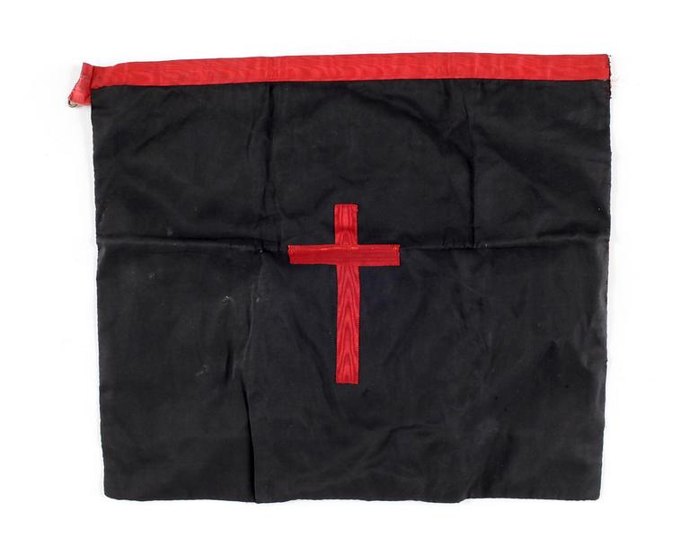 ORDENSINSIGNIER, 6 st, samt ORDENSBAND, sent 1800- samt 1900-tal.