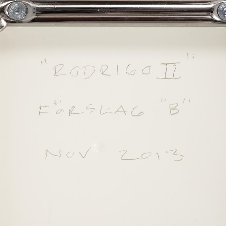 Claesson Koivisto Rune, two prototype chairs, 'Rodrigo' and 'Rodrigo II', Swedese.