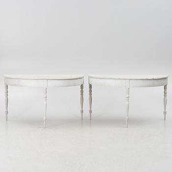 Matbord, 2 delar, 1800-tal.