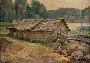 258. Santeri Salokivi, BOAT HOUSES.