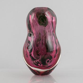 Heléne Krantz, vas, graal, unik, Orrefors, 2003.