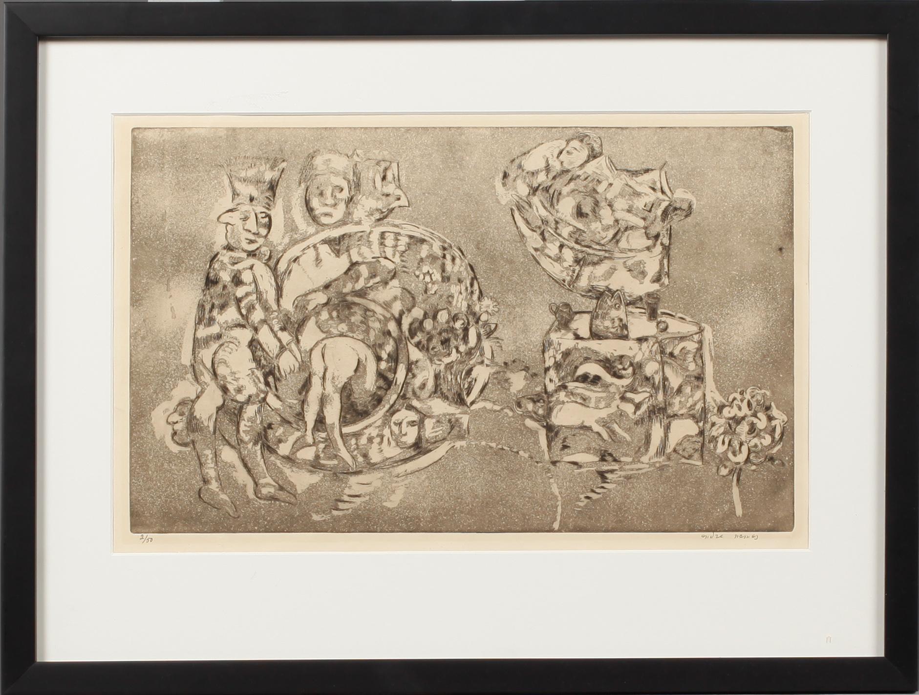 ENDRE NEMES, litografi, signerad och numrerad 2/50.