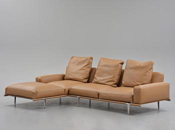 Ludovica Serafini & Roberto Palomba, a "Let it Be" sofa, Poltrona Frau, Italy, 2025.