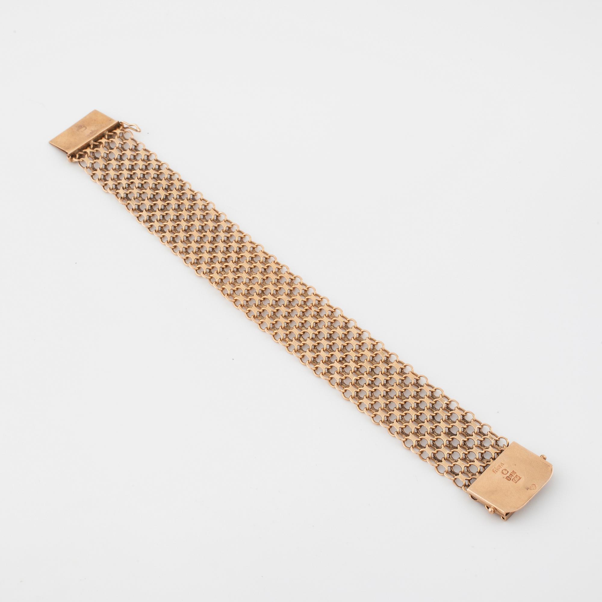 A bracelet by Äsa, Stockholm, 1968.