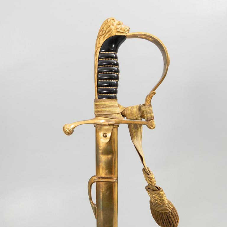 Sabre, m/1899 for a county sheriff, Södermanland, early 20th century.