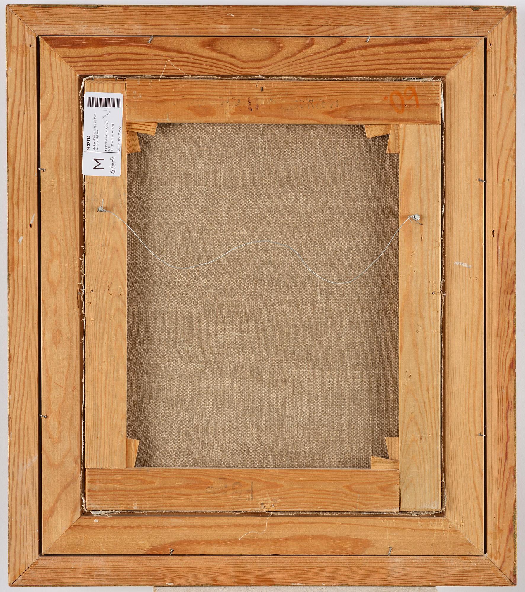 Stellan Mörner, Landscape with a Table Clock.