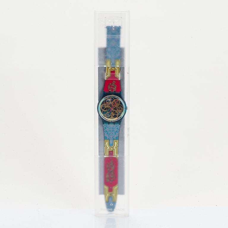 Swatch, Stucchi, wristwatch, 34 mm.