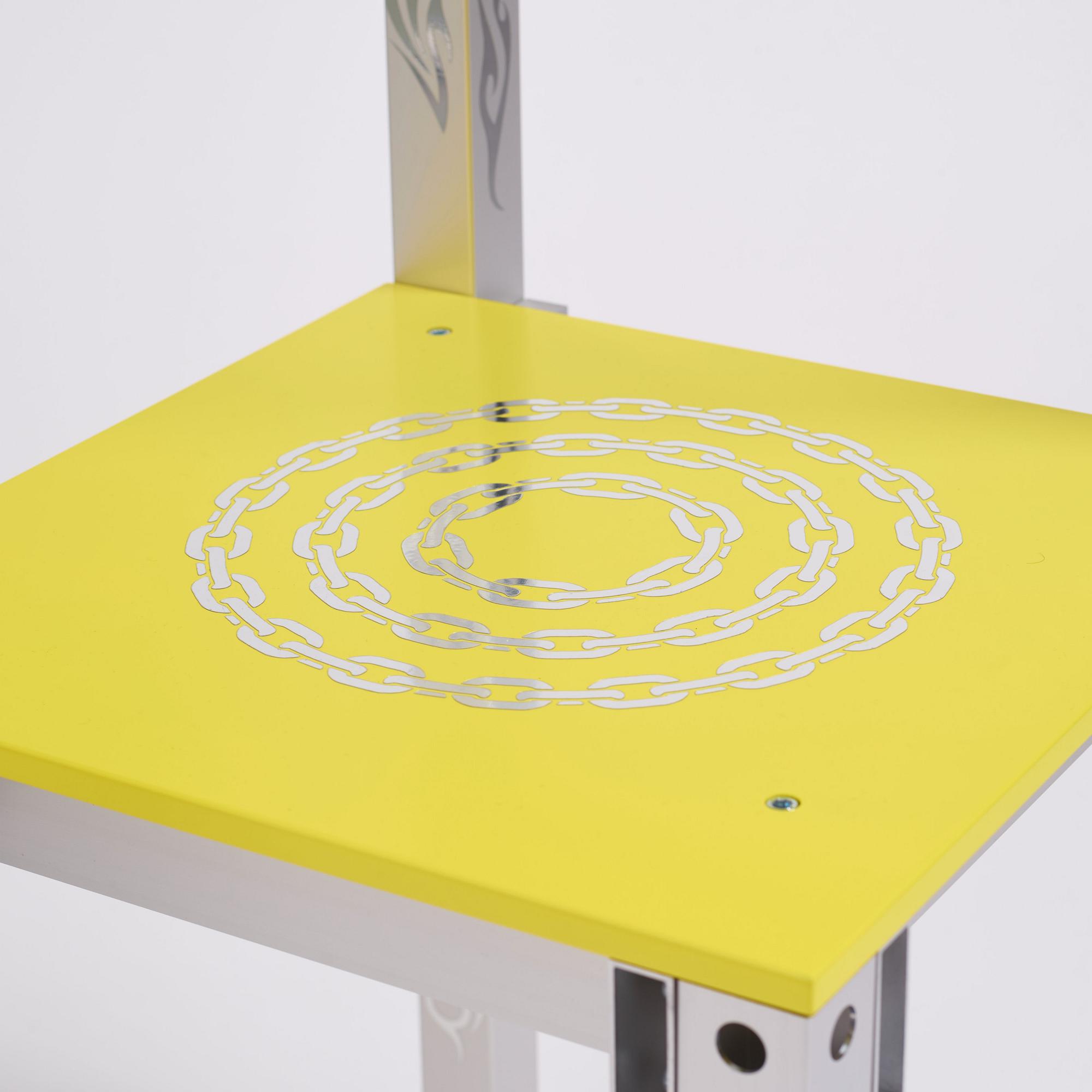 Fredrik Paulsen, a unique chair, "Chair One, Goddess on a Highway", JOY, 2024.