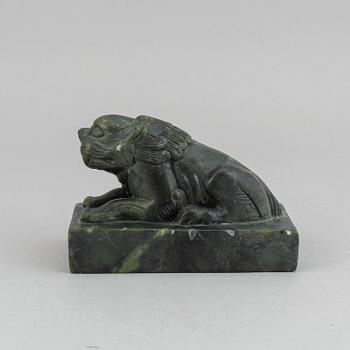 A stone letter press, China, 20th Century.