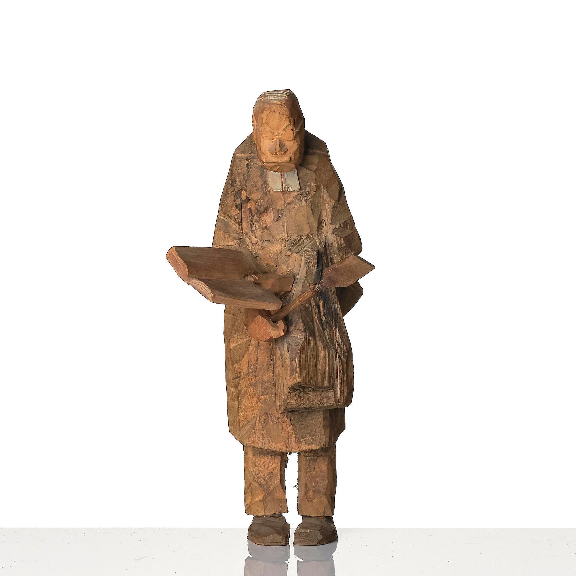 Axel Petersson Döderhultarn, "Begravning" (= The funeral) (7 pieces).