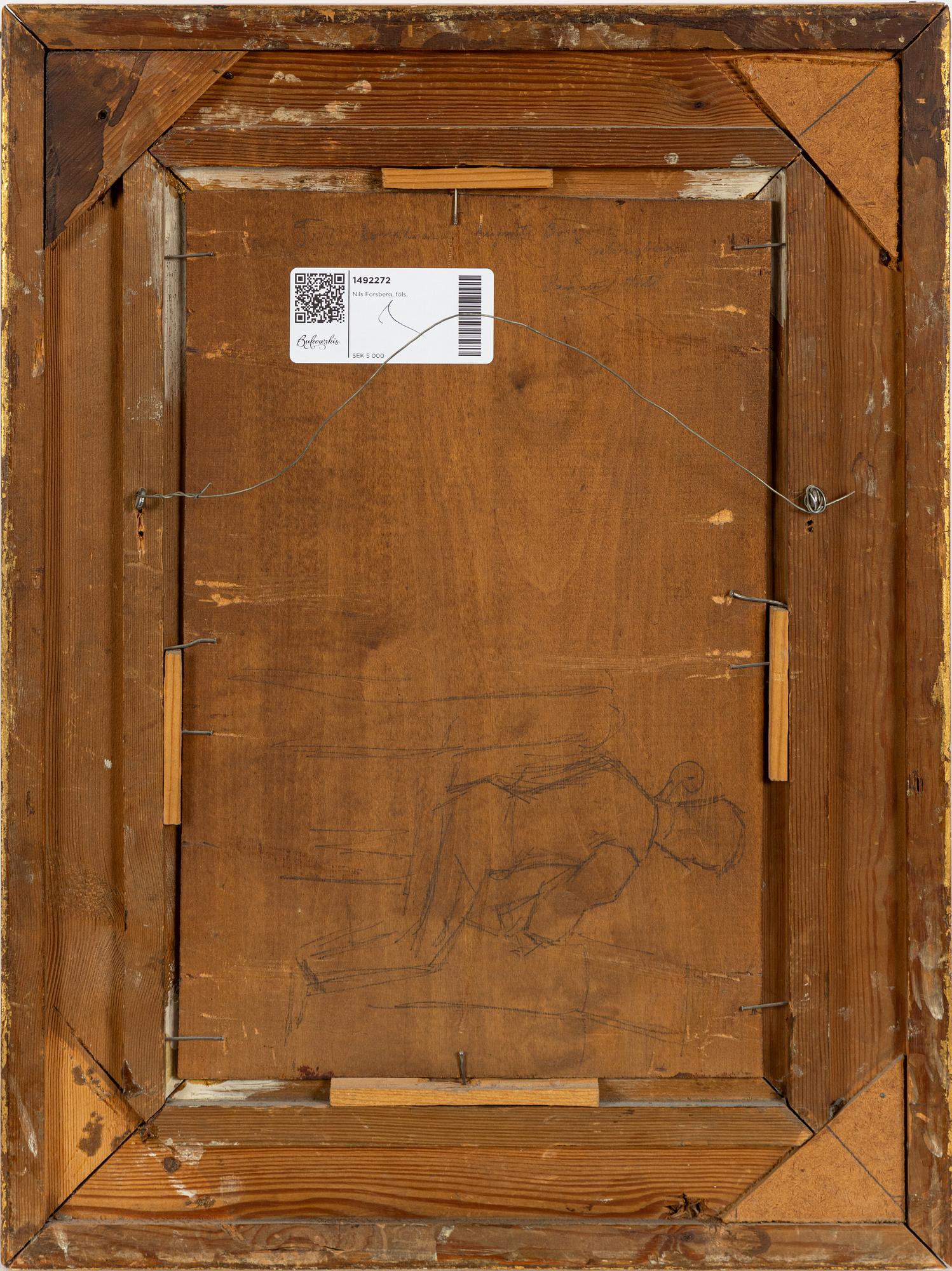 Nils Forsberg d y, Cellisten.