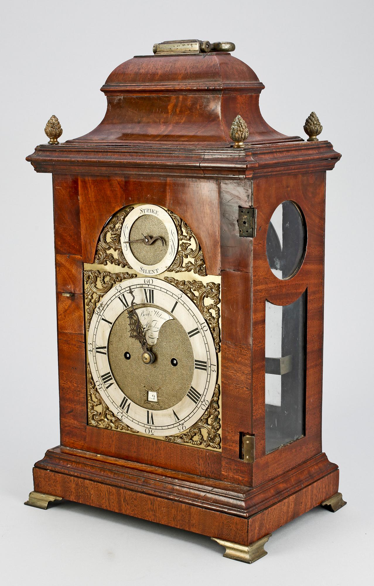 BIBLIOTEKSSUR, urtavlan märkt Benjamin Wilson, London. 1700-tal.