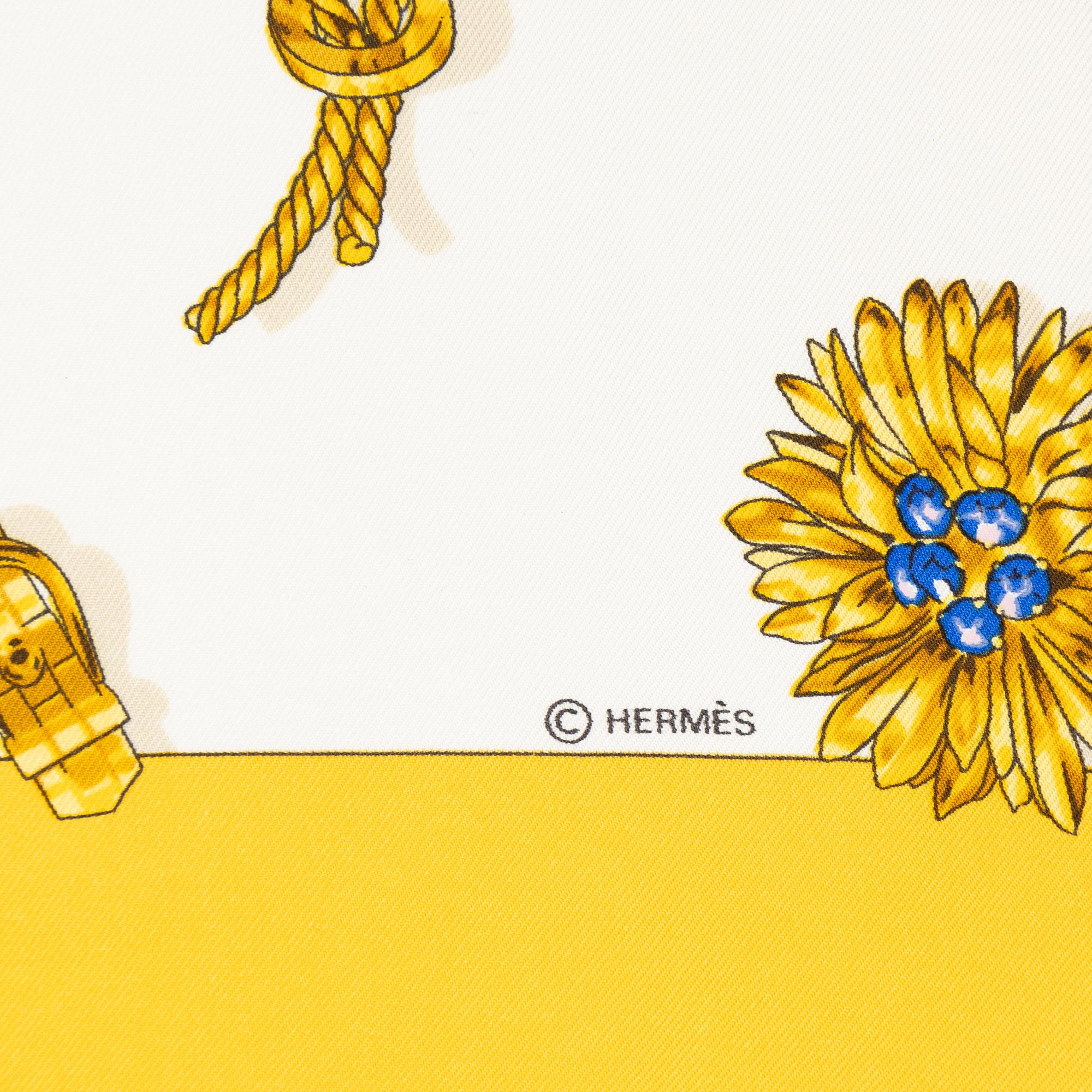 Hermès, scarf, "Clips".