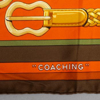 HERMÈS, "Coaching", SCARF.