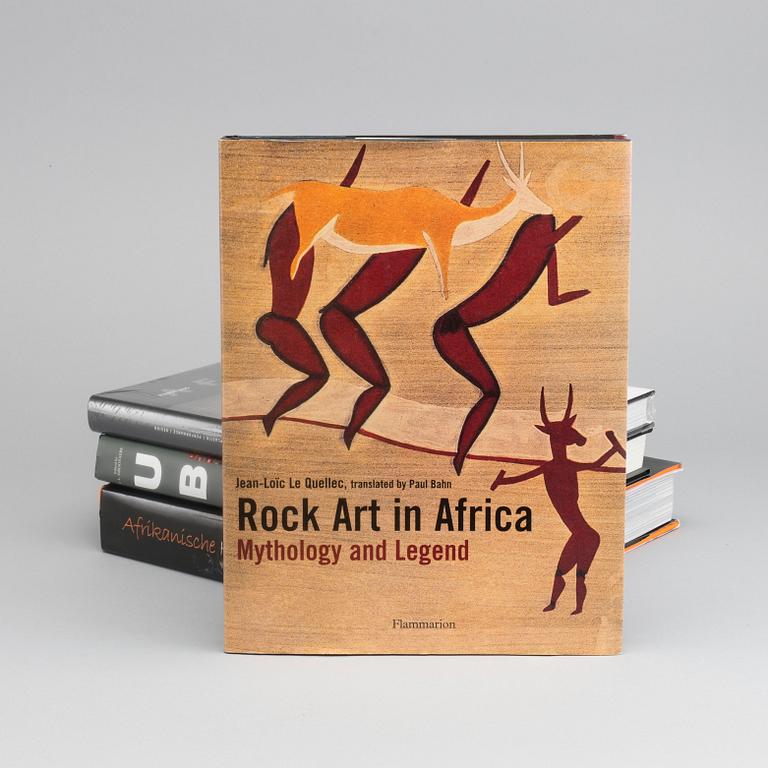 FOUR ART AFRICAN ART BOOKS.