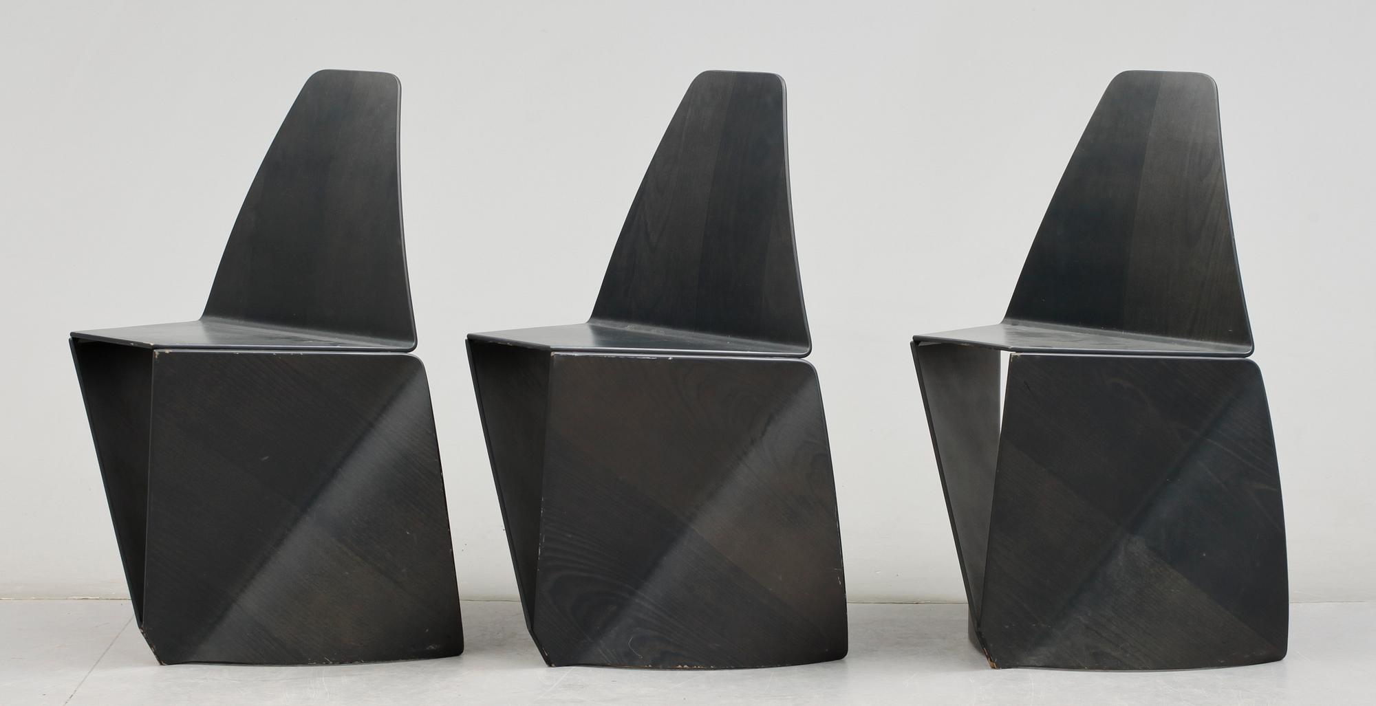 STOLAR, 3 st, Peter Karpf, 1900-talets andra hälft.