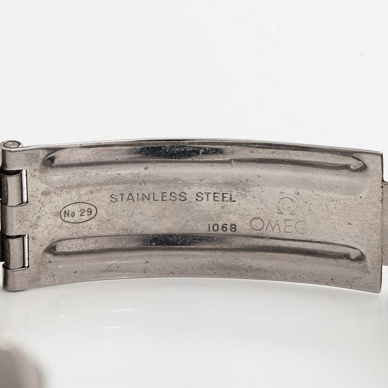 Omega Seamaster, wristwatch, 33 x 33 mm, steel, automatic, plastic crystal, circa 1970.