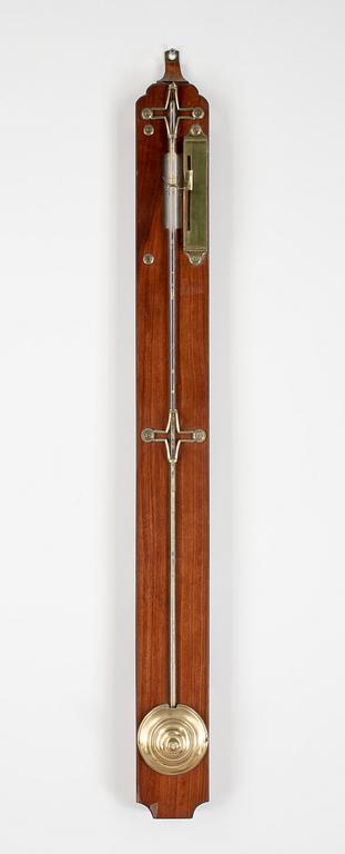 BAROMETER, Johan Gustaf Hasselström, märkt IGH, omkring sekelskiftet 1700/1800.