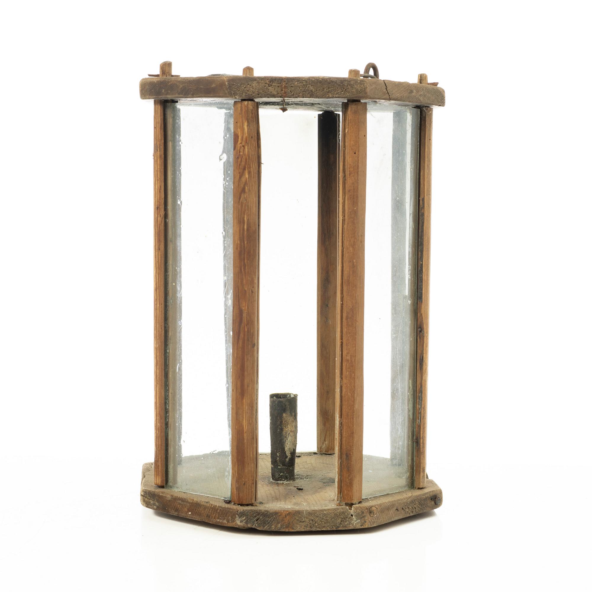 Lanterns, 3 pcs, folk art, 19th century.