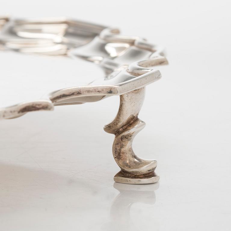 Tiffany & Co, Richard Comyns för Tiffany & Co, salver, sterlingsilver, London 1951.