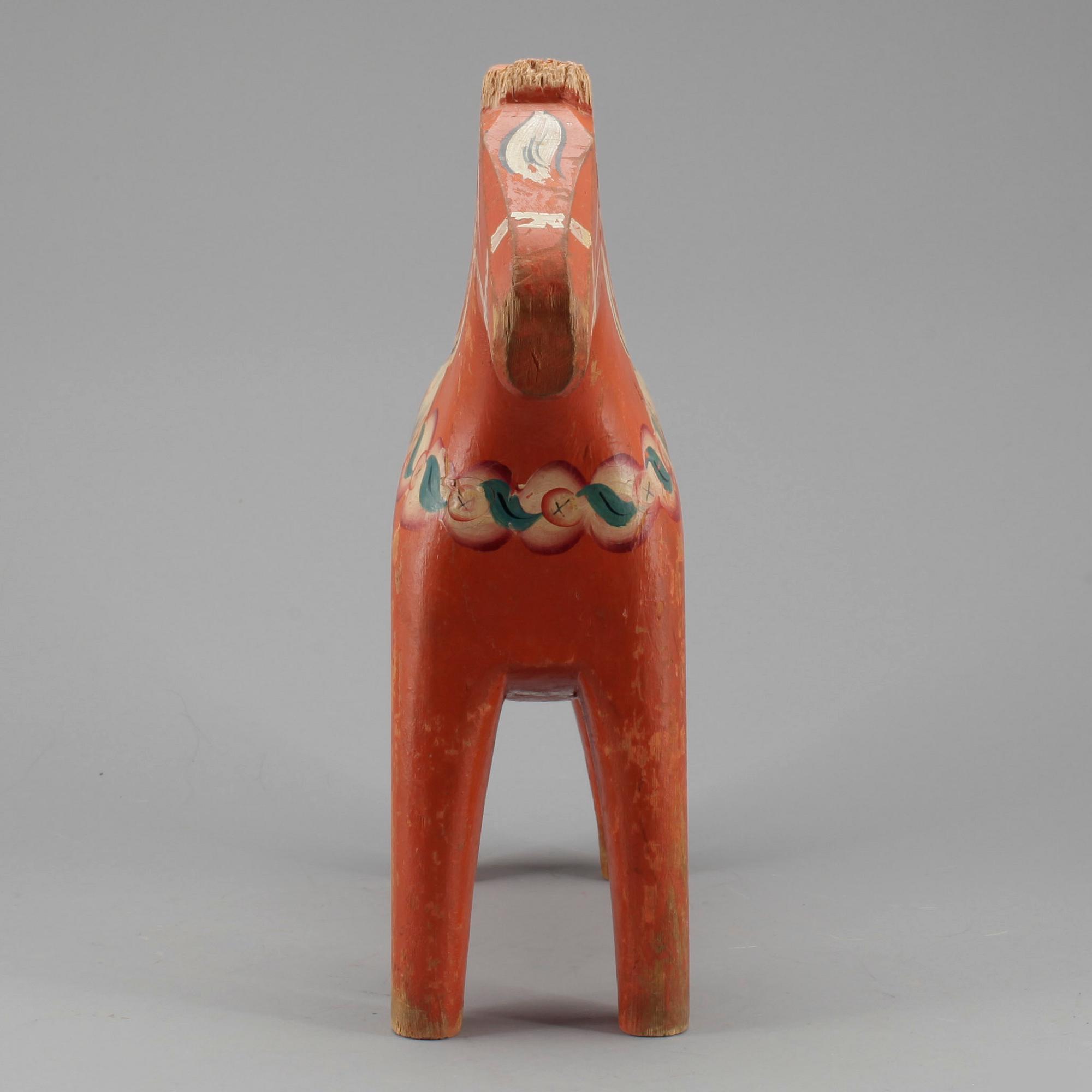 DALAHÄSTAR, 2 stycken, 1900-tal.