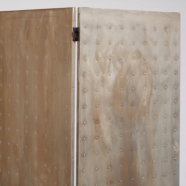 Mats Theselius, a "Rörligt objekt" room divider, ed. 100, Källemo, Värnamo post 1989.