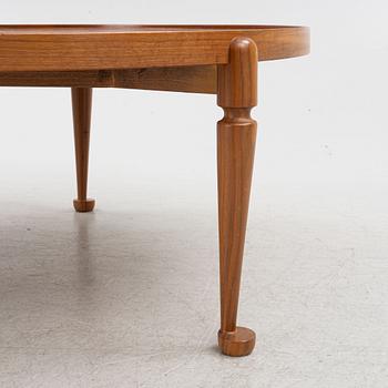 Josef Frank, a model '2139' coffee table, Firma Svenskt Tenn, after 1985.