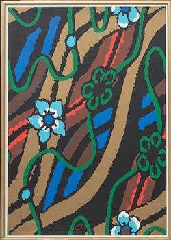 LENNART RODHE, färglitografi, signerad och numrerad 151/200, daterad 1998.