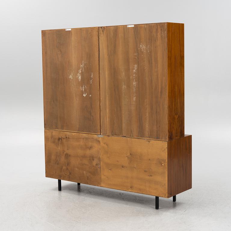 Florence Knoll, sideboard med hyllor, Knoll International, licenstillverkad av NK, Nordiska Kompaniet, tillverkad 1959.