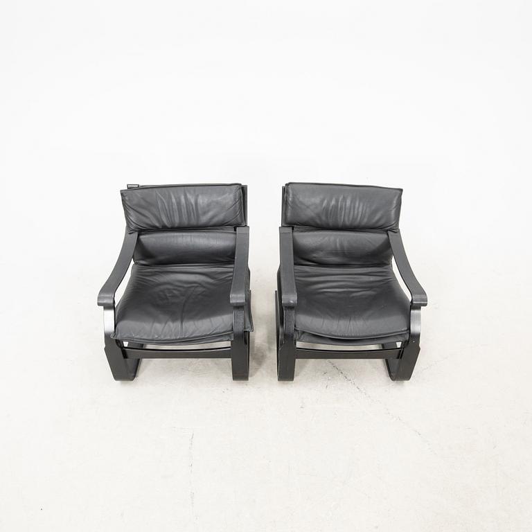 Åke Fribyter, fåtöljer, ett par "Kroken", Nelo, Knislinge, 1900-talets andra hälft.