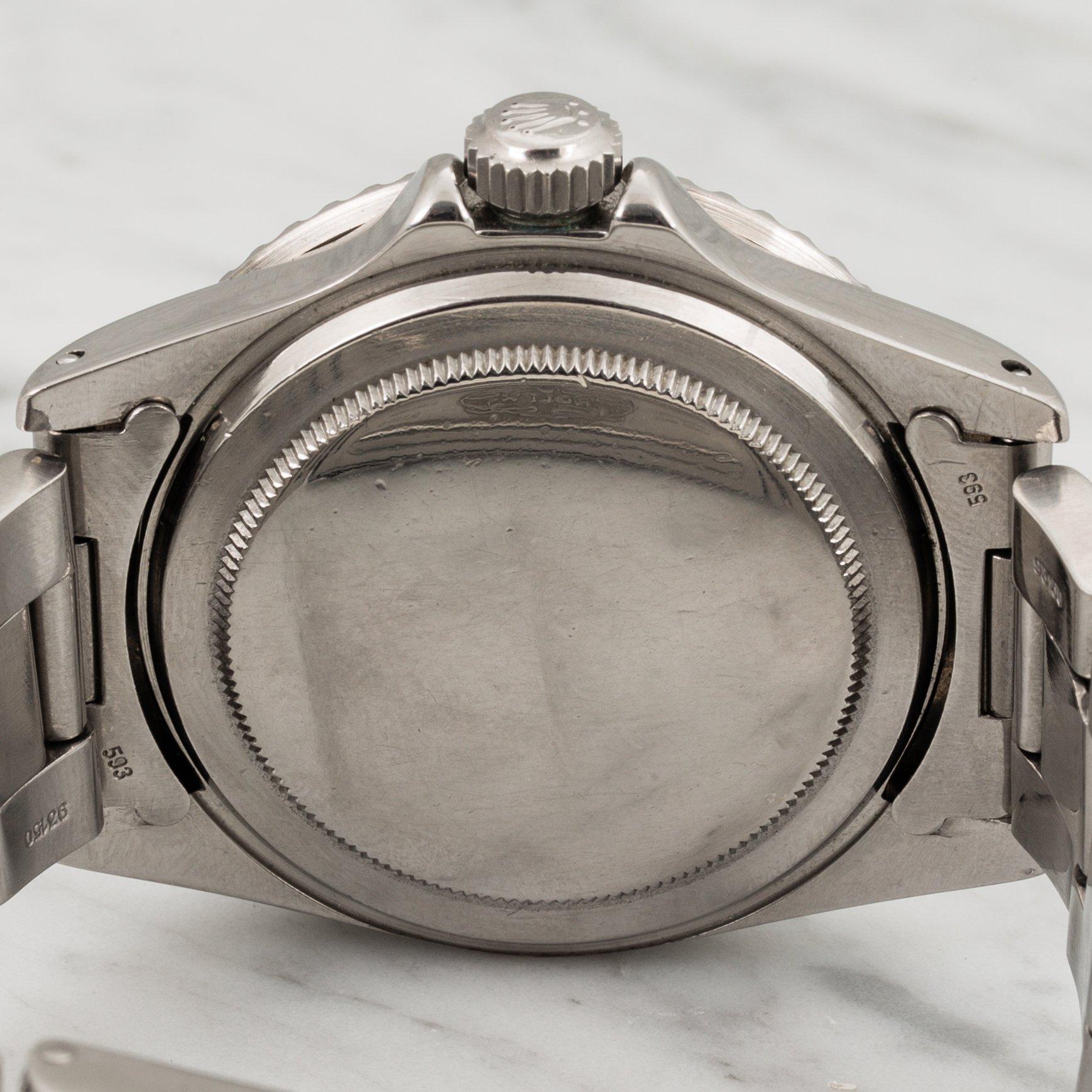 ROLEX, Oyster Perpetual Date, Submariner (660ft=200m, SWISS-T, Mark VI), Chronometer, "Red", wristwatch, 40 mm.