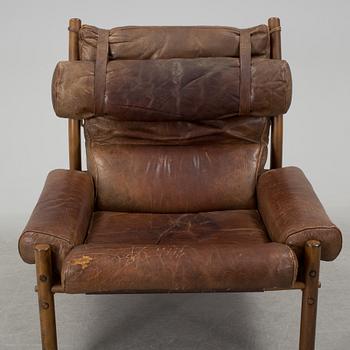 ARNE NORELL, an 'Inca' easy chair, 1970's.