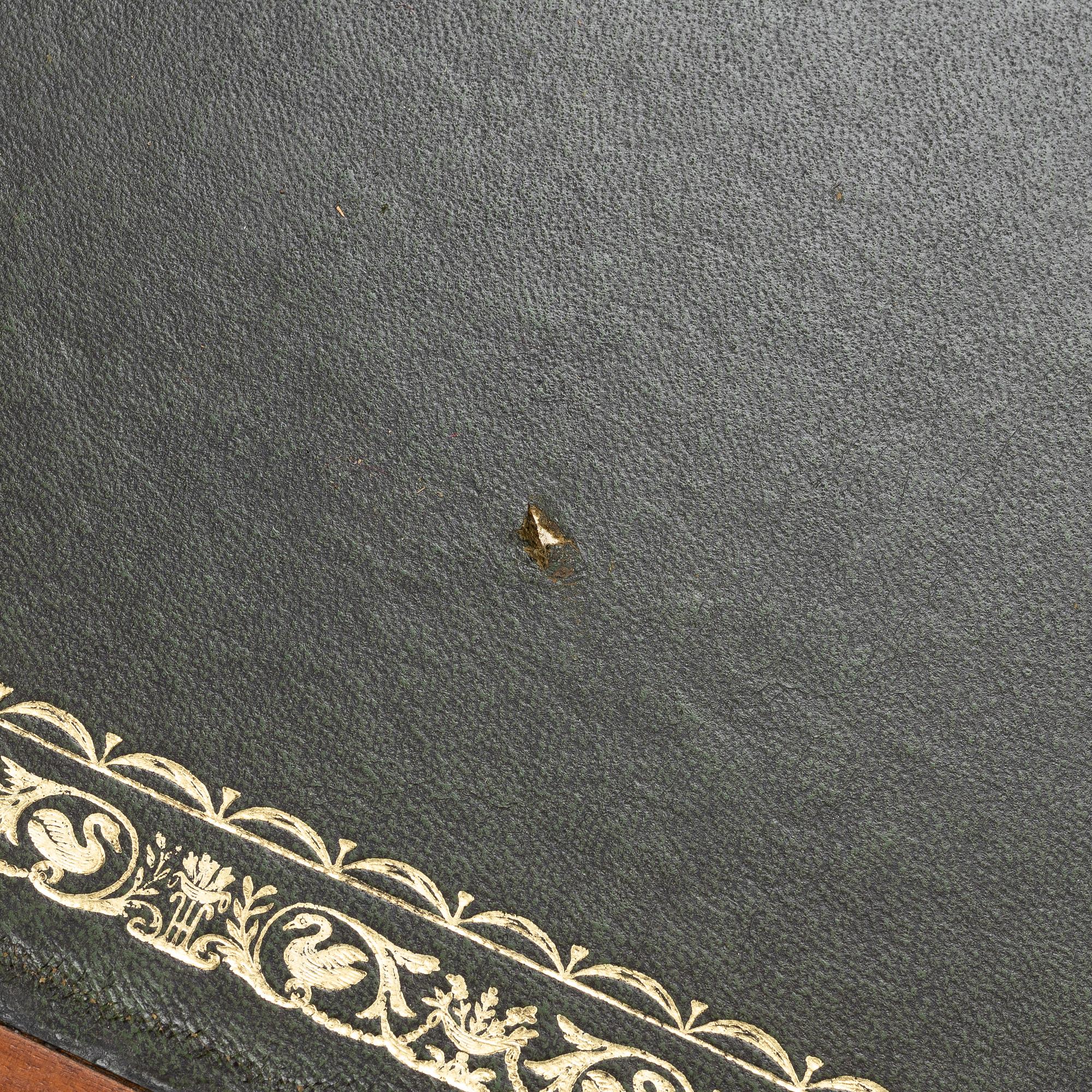 A late Gustavian desk, circa 1800.