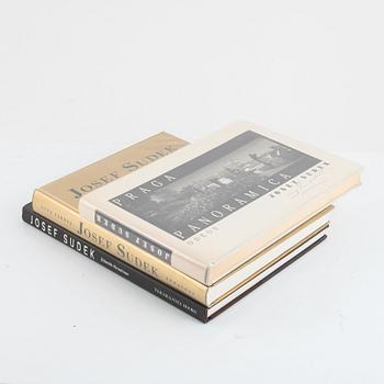 Josef Sudek, photo books, three volumes.