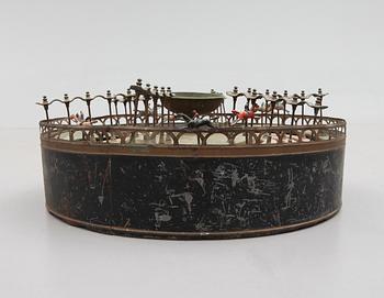 LEKSAK, plåt, Galopptävling, omkring år 1900.