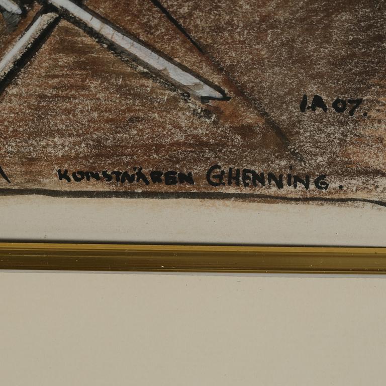 IVAR AROSENIUS, blandteknik, signerad -07.