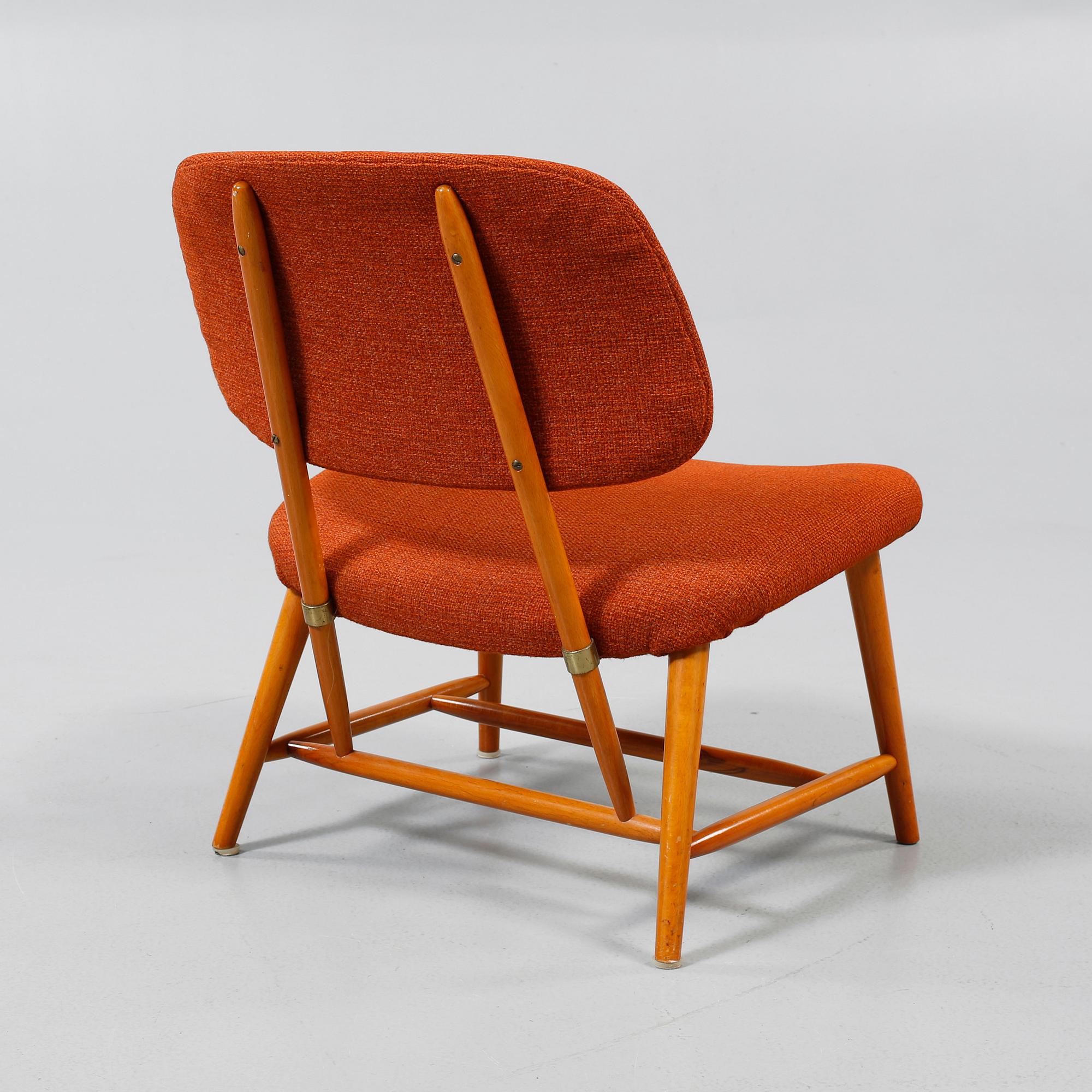 FÅTÖLJ, "Te-Ve", Alf Svensson för Ljungs Industrier, Bra bohag, Sverige, 1950-tal.